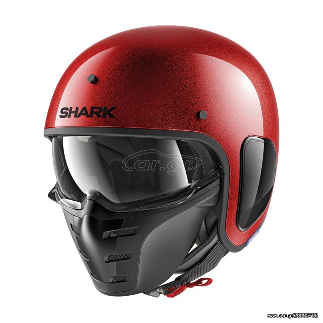 ΚΡΑΝΟΣ Shark S-Drak red glitter ECE