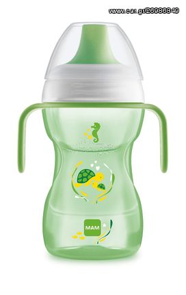 Mam Ποτηράκι Με Σκληρό Στόμιο 270ml Fun To Drink Green 461