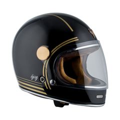 ΚΡΑΝΟΣ By City Roadster Gold black helmet, black