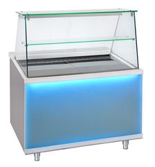 Βιτρίνα Θερμαινόμενη Επιδαπέδια GLASS 180x90x130 - Καινούργια.