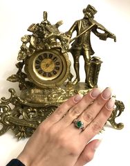 Δαχτυλιδι 18k με Σμαράγδι-thumb-13