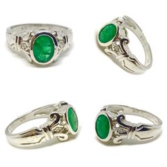 Δαχτυλιδι 18k με Σμαράγδι-thumb-16