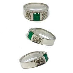 Δαχτυλιδι 18k με Σμαράγδι-thumb-11