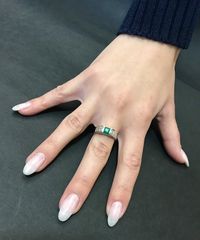 Δαχτυλιδι 18k με Σμαράγδι-thumb-17