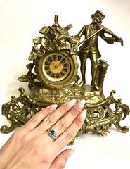 Δαχτυλιδι 18k με Σμαράγδι-thumb-5