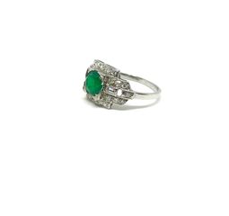 Δαχτυλιδι 18k με Σμαράγδι-thumb-8