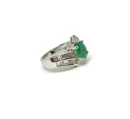 Δαχτυλιδι 18k με Σμαράγδι-thumb-10