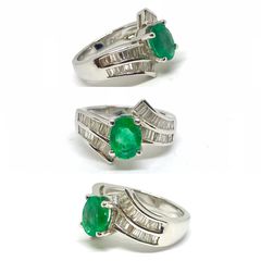 Δαχτυλιδι 18k με Σμαράγδι-thumb-17