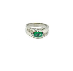 Δαχτυλιδι 18k με Σμαράγδι-thumb-15