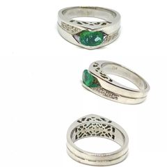 Δαχτυλιδι 18k με Σμαράγδι-thumb-19
