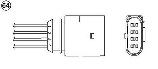 Αισθητήρες Λ (λάμδα) VW GOLF 1998 - 2004 ( Mk4 ) NGK 0471