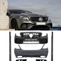 BODY KIT Mercedes E-Class W213 (2016-Up) E63 AMG Design with Exhaust Muffler Tips Black ΕΤΟΙΜΟΠΑΡΑΔΟΤΑ