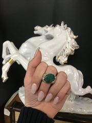 Δαχτυλιδι 18k με Σμαράγδι-thumb-2