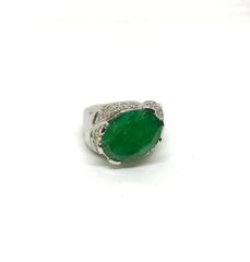 Δαχτυλιδι 18k με Σμαράγδι-thumb-10