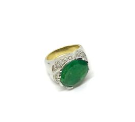 Δαχτυλιδι 18k με Σμαράγδι-thumb-11