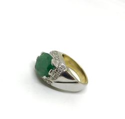 Δαχτυλιδι 18k με Σμαράγδι-thumb-14