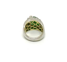 Δαχτυλιδι 18k με Σμαράγδι-thumb-15