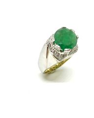 Δαχτυλιδι 18k με Σμαράγδι-thumb-19