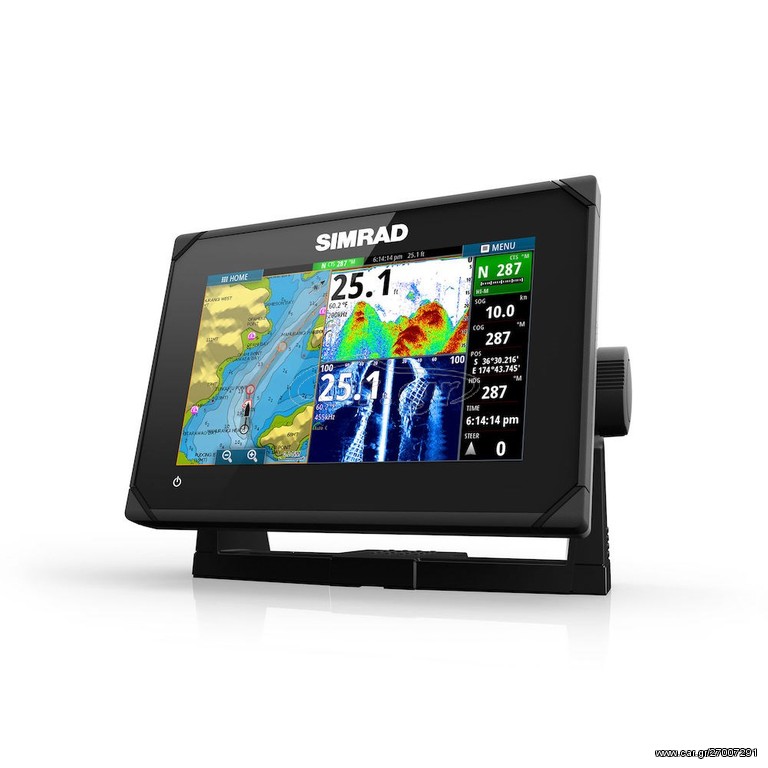 Βυθόμετρο GPS Simrad GO 7 Row no XDCR (χωρις ματι)