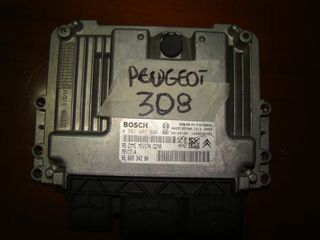 ΕΓΚΕΦΑΛΟΣ ΜΗΧΑΝΗΣ PEUGEOT 308 1.6 2009  9666934280  BOSCH 0261S05626