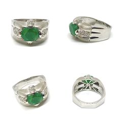 Δαχτυλιδι 18k με Σμαραγδι-thumb-8