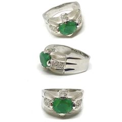 Δαχτυλιδι 18k με Σμαραγδι-thumb-9