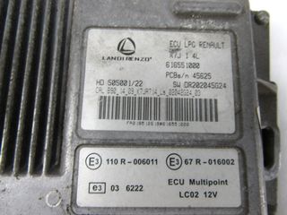 ΕΓΚΕΦΑΛΟΣ ΨΕΚΑΣΜΟΥ ΥΓΡΑΕΡΙΟ ECU LPG RENAULT DACIA CAL:B90_14_09K7JR714