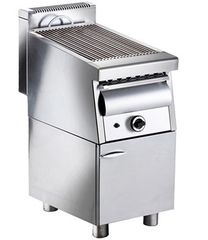 Γκριλ Αερίου Μονό Με Συρτάρι Νερού Επιδαπέδιο Βαρέως Τύπου 44x69x92 VRETTOS - Καινούργιο.