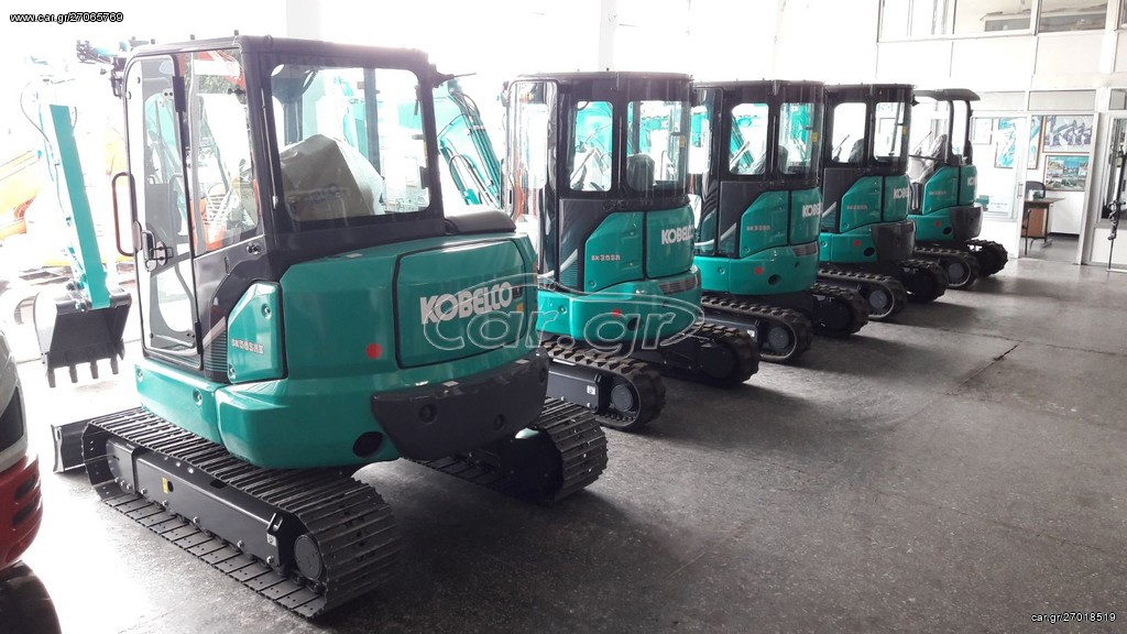 Εκσκαφάκι (διαβολάκι) Kobelco 2024 SK45SRX-6