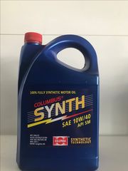 Λάδι συνθετικό COLUMBIA SAE 10W/40 100% FULLY SYNTHETIC 4L MADE IN ITALY