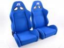 Sportseat Set Sport fabric blue  καθισματα υφασματινα fk www.eautoshop.gr