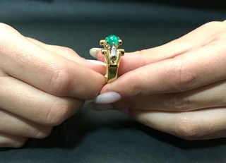Δαχτυλιδι 18k με Σμαραγδι-thumb-14