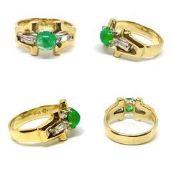 Δαχτυλιδι 18k με Σμαραγδι-thumb-15