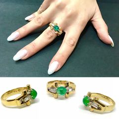 Δαχτυλιδι 18k με Σμαραγδι-thumb-17