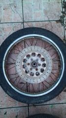 Τροχός μπροστά Yamaha sr125/ front wheel Yamaha sr125