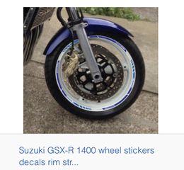 ΑΥΤΟΚΟΛΛΗΤΑ ΖΑΝΤΑΣ SUZUKI GSX1400