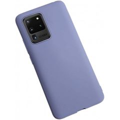 Θήκη Real Smooth Silicone Samsung Galaxy S20 Ultra G988 Violet