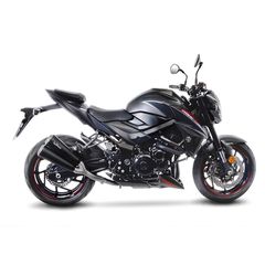 Leovince Εξατμίσεις Διπλά Τελικά GP Duals Black S.Steel Suzuki GSR 750/GSX-S 750 2015 - 2020