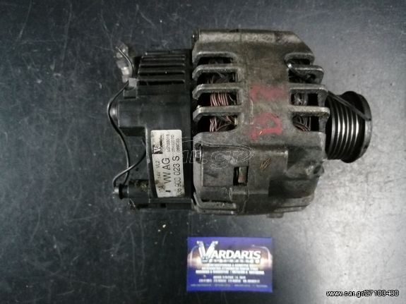 ΔΥΝΑΜΟ  VALEO  120A/14V  VW  BORA  (10/1998-05/2005) - NEW BEETLE  (01/1998-10/2010) - PASSAT  (02/1990-11/2008)  ΚΩΔ. 038 903 023 S , 2542237D , SG12B015