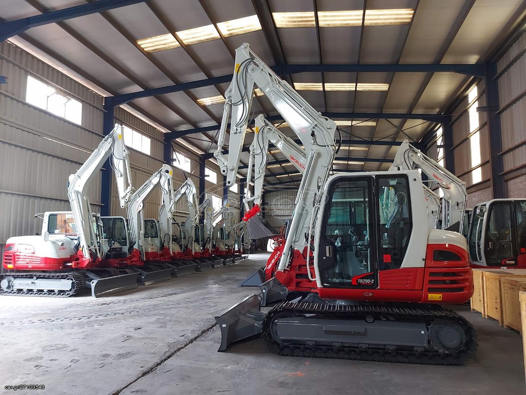 Εκσκαφέας Με Ερπύστριες Takeuchi 2025 TB290-2