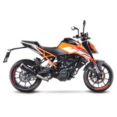 Leovince Εξάτμιση Τελικό GP One Evo Black S.Steel KTM 125/200/390 Duke //RC 390 2017 - 2020