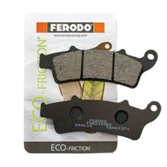 FDB2105EF Οργανικά Τακακια Εμπρός Ferodo για Piaggio Beverly 350