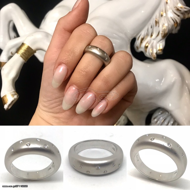 Δαχτυλιδι 18k με Μπριγιαν