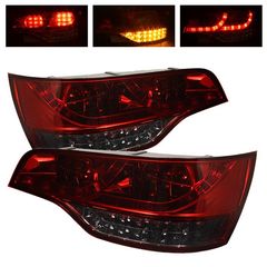 ΦΑΝΑΡΙΑ ΠΙΣΩ Taillights LED AUDI Q7 05-09 red/smoke