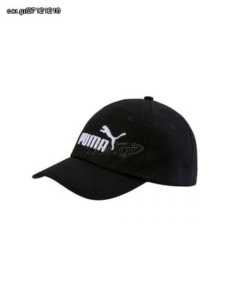 Puma Παιδικό Καπέλο Jockey Υφασμάτινο Essentials Μαύρο 021688-01