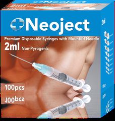 Σύριγγες neoject 2,5ml μη πυρετογόνο (1 τεμάχιο)