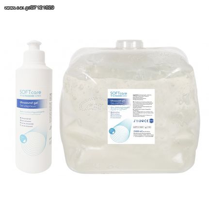 Ζελέ υπερήχων Ultrasoft gel clear διάφανο 5lt 104.002 .IS