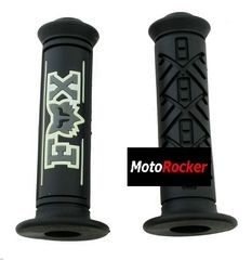 Χειρολαβές τιμονιού FOX μαύρη 22/24x115mm