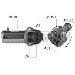 Μίζα ERA 220157 Ford Transit 2400cc TDCi 100ps PHFA 2006 2007 2008 2009 2010 2011 2012 2013 2014 (1096338,1120215,1140110,1151641,1214371,1387062)