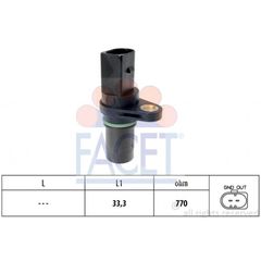 Αισθητήρας στροφών-παλμοδότης FACET 90640 Audi Q5 2000cc TFSI Quattro 177ps CDNA 2009 (06H906433,06H906433,06H906433,06H906433)